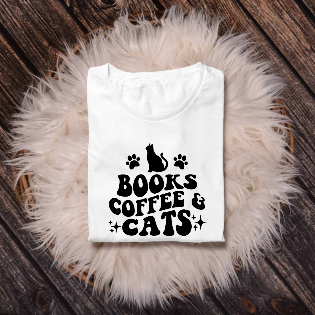 BOOKS COFFEE CATS